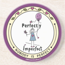 Perfekt Unperfekter 1A_Round-Untersetzer Getränkeuntersetzer