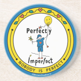 Perfekt Unperfekter 2B_Round-Untersetzer Getränkeuntersetzer