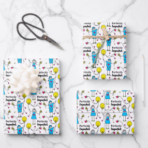 Perfekt unvollkommen 2 B_Geschenkpapier Geschenkpapier Set