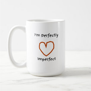 Perfekt unvollkommen kaffeetasse