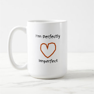 Perfekt unvollkommen kaffeetasse