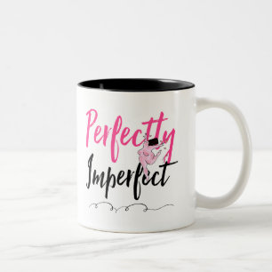 Perfekt unvollkommen "mit Göttin" Zweifarbige Tasse