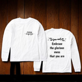 Perfekt Unvollkommen - Umarme das herrliche Chaos Tri-Blend Shirt