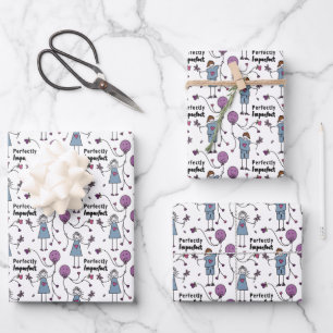 Perfekt unvollkommene 1A Mix_Wrap-Papier Geschenkpapier Set