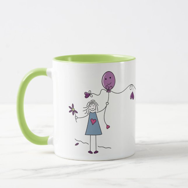 Perfekt unvollkommenes !A_Tasse 11 oz Tasse (Links)