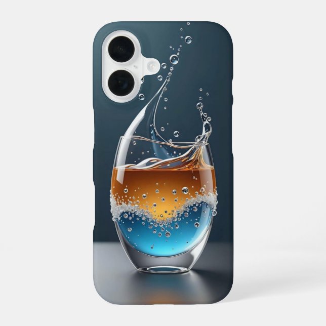 Perfekt zur iPhone-Personalisierung iPhone 16 Hülle (Rückseite)