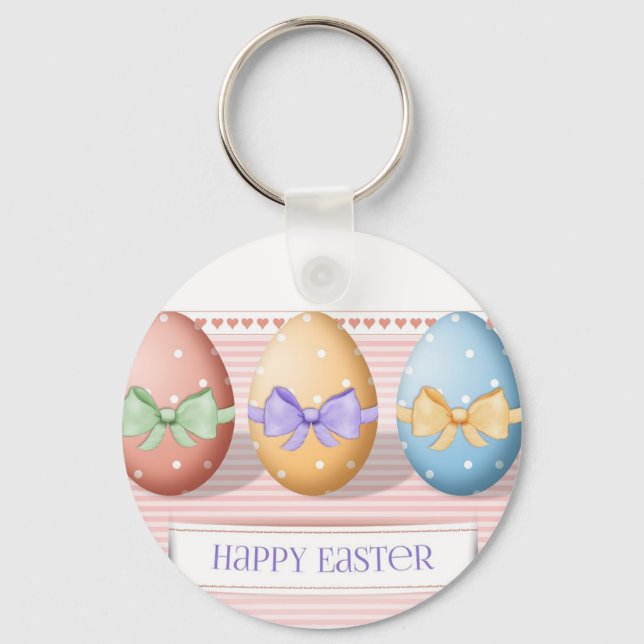 Perfekte, Coole Osterfeier, Eier Schlüsselanhänger (Vorderseite)