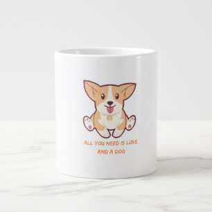 Perfekte Designs für Hunde-Liebhaber und Haustier- Jumbo-Tasse