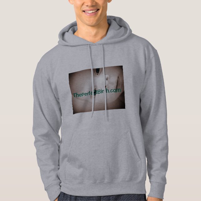 Perfekte Geburts-mit Kapuze Sweatshirt (Vorderseite)