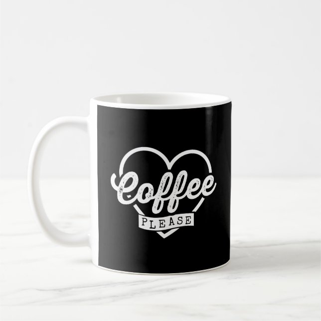 Perfekte Geschenk-Kaffeeliebhaber Kaffeetasse (Links)
