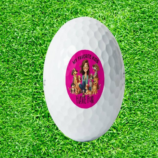 Perfekte Golfgeschenke für die besonderen Damen Golfball (Elegance Teed Up!)