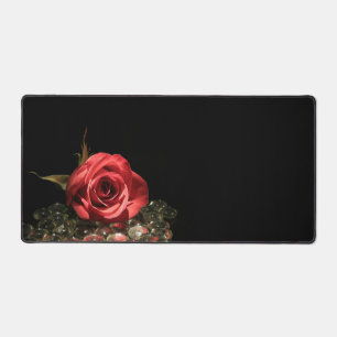 Perfekte Hübsche Rose Blume Schreibtischunterlage