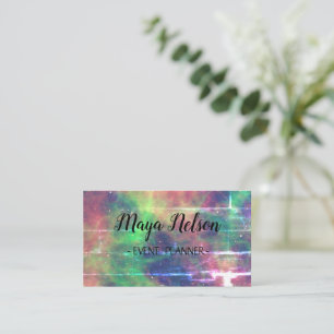 Perfekte, luxuriöse Galaxy Business Card Visitenkarte