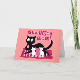 Perfekte Mama Feiertagskarte