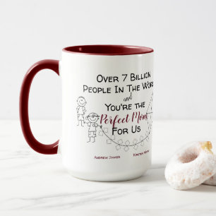 Perfekte Mama für mich - 2 Jungs Tasse