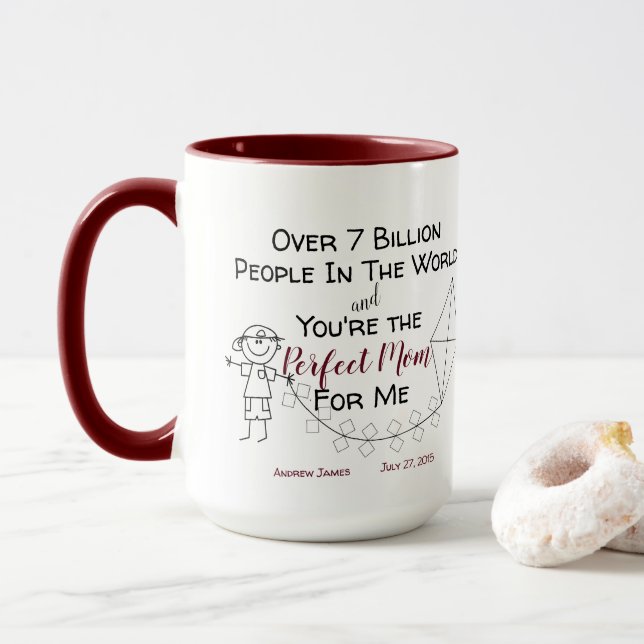 Perfekte Mama für mich - von Jungen Tasse (Mit Donut)