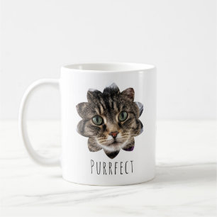 Perfekte Personalisierte Pfoten-Katzen-Foto-Tasse Kaffeetasse