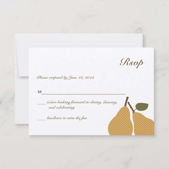 Perfekte Piss Whimsical Wedding Einladungskarte (Vorderseite)