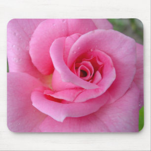 Perfekte rosa Rose Mousepad