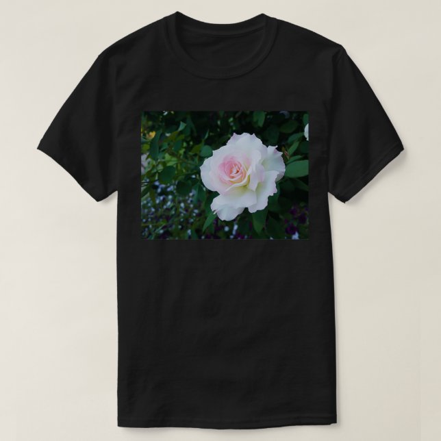 Perfekte Rosa Rose T-Shirt (Design vorne)