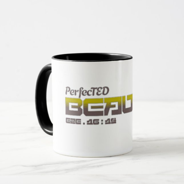 Perfekte Schönheit Tasse (Vorderseite Links)