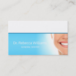 Perfekte Smile Dental Clinic Dentist Card Visitenkarte