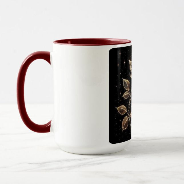 Perfekte Tasse und Tassen für Kaffee und Tee. (Links)