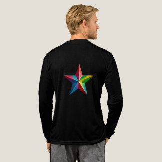 Perfekte Tri-Blend-Langarmshirts mit Stern Tri-Blend Shirt