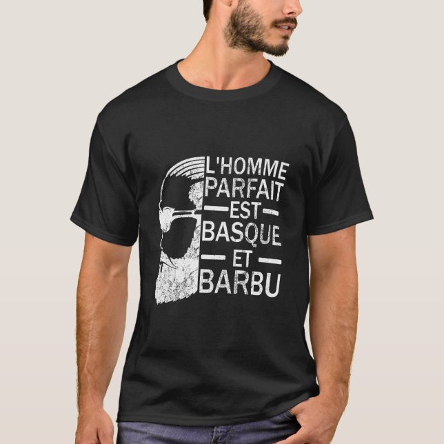 Perfekter baskischer Mann T-Shirt (Vorderseite)