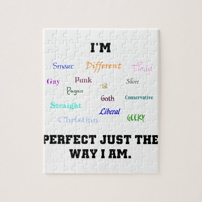 Perfekter Diversityhomosexueller Geek-heidnische (Vertikal)