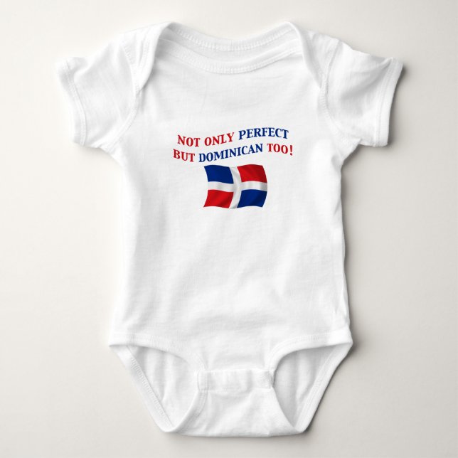 Perfekter Dominikaner Baby Strampler (Vorderseite)
