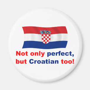 Perfekter Kroate Magnet