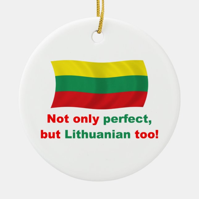 Perfekter Litauer Keramikornament (Vorne)