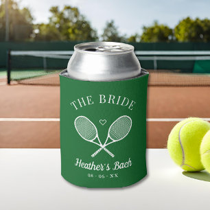 Perfekter Match Letzter Swing Tennis Junggesellinn Dosenkühler
