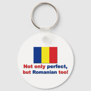 Perfekter Rumäne Schlüsselanhänger