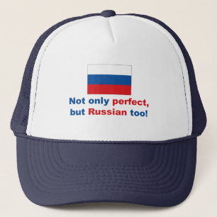 Perfekter Russe Truckerkappe