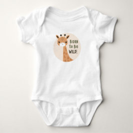 Perfekter Safari-Themed Bodysuit für Ihren kleinen Baby Strampler