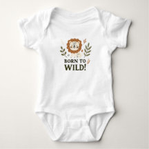Perfekter Safari-Themed Bodysuit für Ihren kleinen