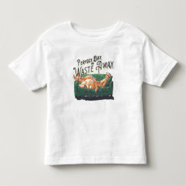 Perfekter Tag, um weg zu gehen Kleinkind T-shirt