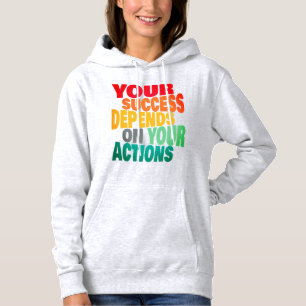 Perfekter Text Motivierend Quotes Hoodie