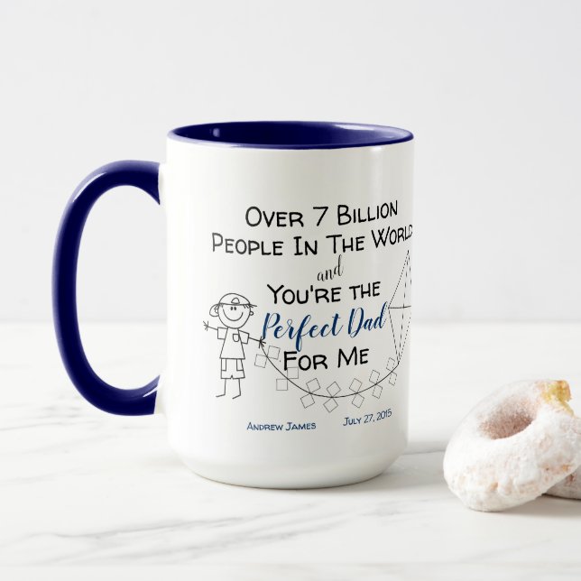 Perfekter VATER für mich - von Jungen Tasse (Mit Donut)