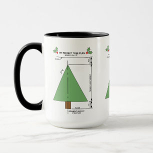 Perfekter Weihnachtsbaum Tasse