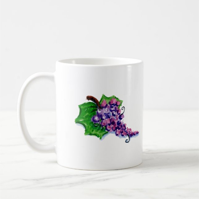 perfekter Weinbergtag Kaffeetasse (Links)