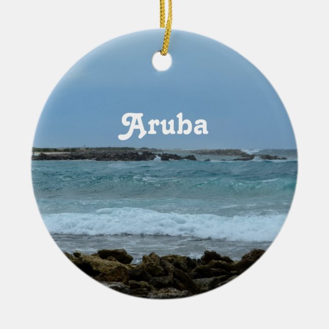 Perfektes Aruba Keramikornament (Vorne)