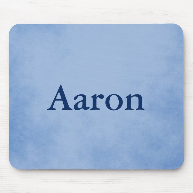 Perfektes blaues Pergament Mousepad (Vorne)