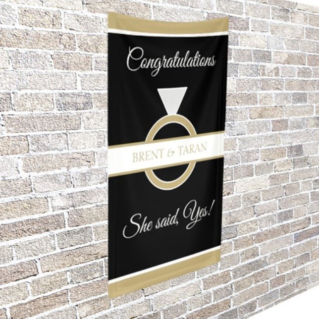 Perfektes Engagement-Party-Banner Banner (Von Creator hochgeladen)