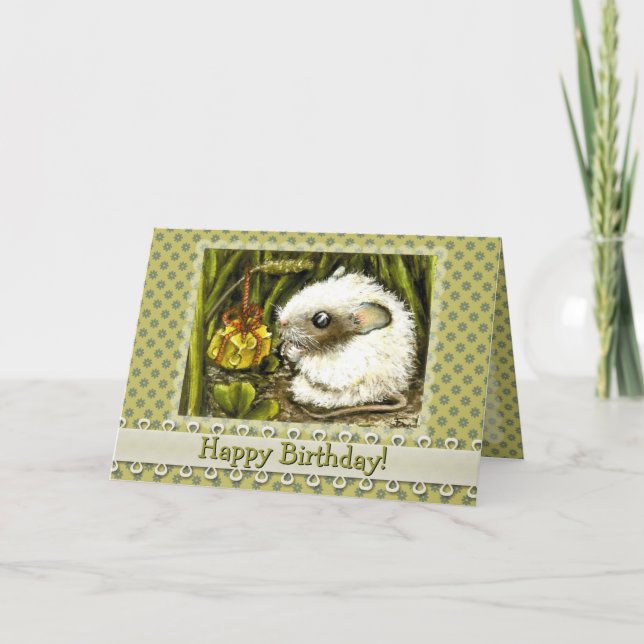 Perfektes Geburtstagsgeschenk Karte (Vorderseite)