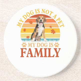Perfektes Geschenk für Hunde Beagle Besitzer Pet L Getränkeuntersetzer
