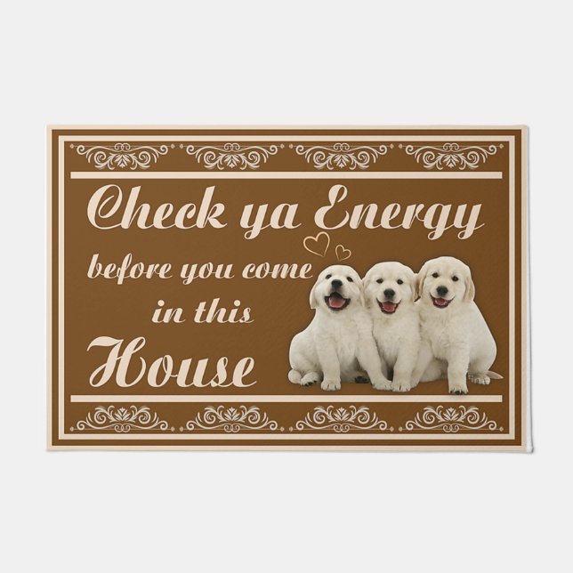 Perfektes Geschenk für Hundefreunde, Doormat Fußmatte (Vorderseite)
