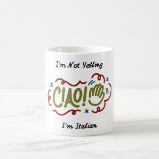 Perfektes Geschenk für Italiener und italo-amerika Kaffeetasse